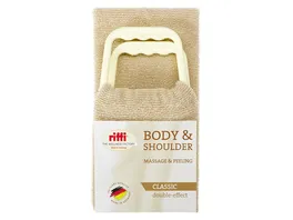 riffi BODY SHOULDER Massage und Peeling BAND double effect 2 sides INTENISIV