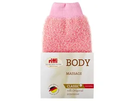 riffi BODY SHAPE Massage Handschuh INNOVATION INTENSIV CLASSIC In den Farben ROSA BLAU