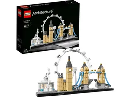 LEGO Architecture 21034 London Skyline Modellbausatz Haus Buero Deko