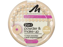 MANHATTAN Clearface 2in1 Powder Makeup Natural 77