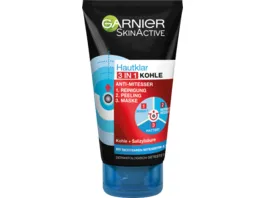 Garnier Skin Active Hautklar 3in1 Anti Mitesser fuer fettige zu Mitessern neigenden Haut