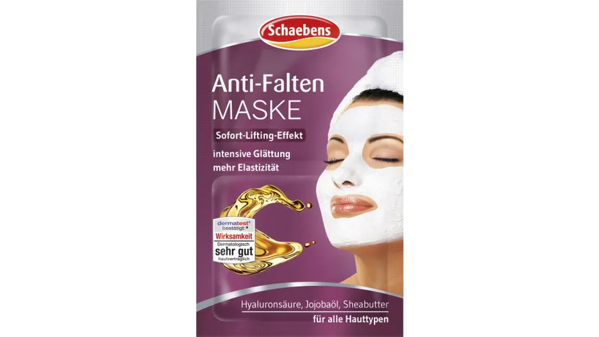 Anti-Falten Maske 2x5 ml