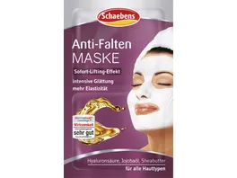 Anti Falten Maske 2x5 ml