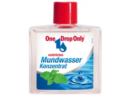 One Drop Only natuerliches Mundwasser Konzentrat 50ml