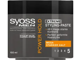 syoss Men Power Hold Styling Paste