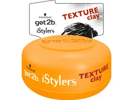 GOT2B iStyler Texture Clay fuer matte Styles ohne verkleben 75ml