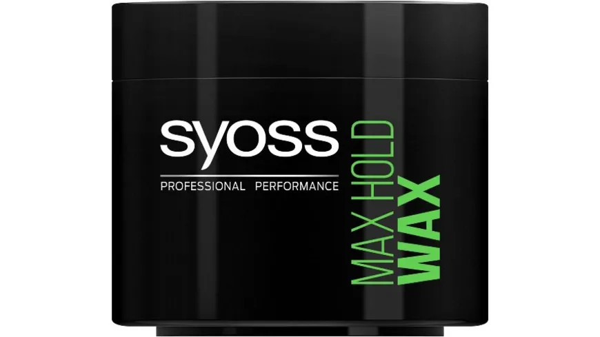 Syoss Wax Max Hold, für starke Kontrolle, und mittleren Glanz