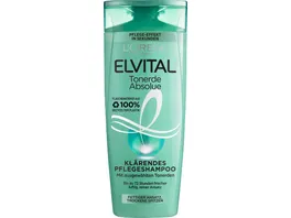 L OREAL PARIS Elvital Shampoo Tonerde Absolue fuer fettign Ansatz und trockene Spitzen 300ml
