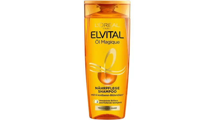 Elvital Shampoo Öl Magique Nährpflege 300ml für trockenes, stumpfes Haar
