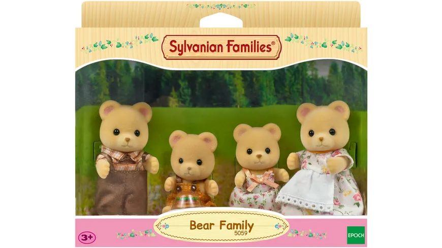 Sylvanian Families - Bären - Familie Pelzig