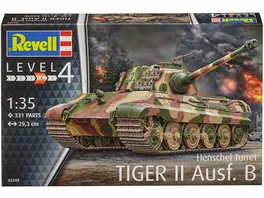 Revell 03249 Henschel Turret TigerII Ausf B