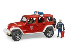 BRUDER Jeep Wrangler Feuerwehr 02528