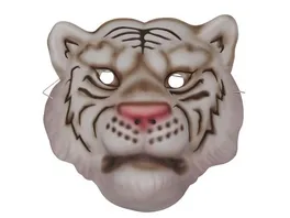 Mottoland Weisser Tiger Maske Kinder