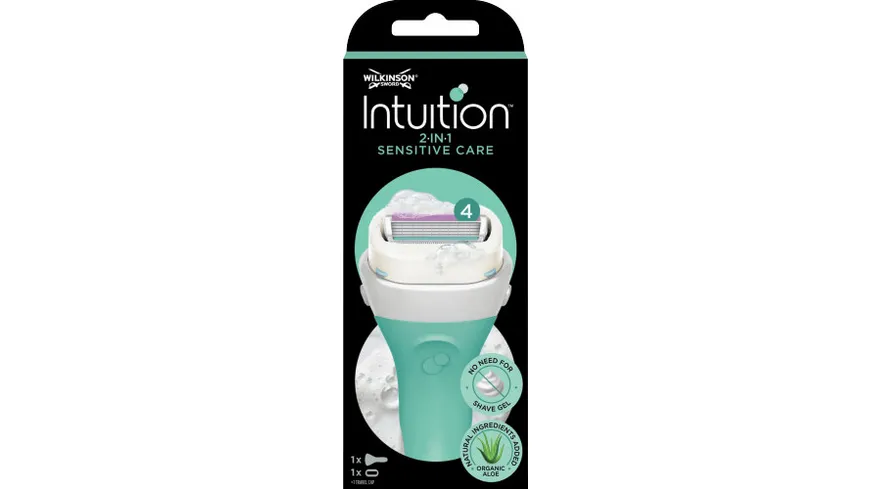 WILKINSON Rasierer Intuition 2 in 1 Sensitive Care