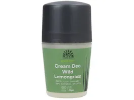 URTEKRAM Cream Deo Roll on Wild Lemongrass