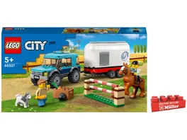 LEGO City 60327 SUV mit Pferdeanhaenger