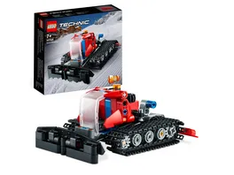 LEGO Technic 42148 Pistenraupe 2in1 Fahrzeug Set mit Schneemobil