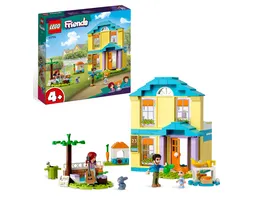 LEGO Friends 41724 Paisleys Haus Puppenhaus mit Mini Puppen ab 4 Jahren