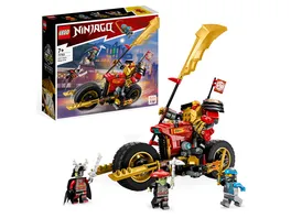 LEGO NINJAGO 71783 Kais Mech Bike EVO Ninja Motorrad Spielzeug