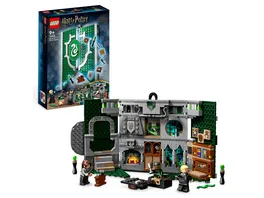 LEGO Harry Potter 76410 Hausbanner Slytherin Hogwarts 2in1 Spielzeug