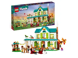 LEGO Friends 41730 Autumns Haus Puppenhaus mit Zubehoer und Mini Puppen