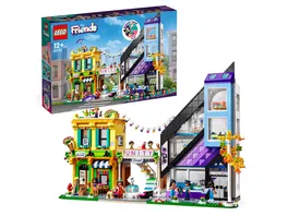 LEGO Friends 41732 Stadtzentrum Modular Building fuer Kinder ab 12
