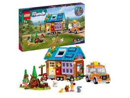 LEGO Friends 41735 Mobiles Haus Camping Spielzeug mit Auto