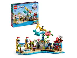 LEGO Friends 41737 Strand Erlebnispark Kirmes mit Technic Elemente