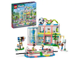 LEGO Friends 41744 Sportzentrum Bau Spielzeug mit Fussballspielen