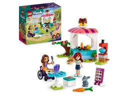 LEGO Friends 41753 Pfannkuchen Shop Spielzeug Set mit Hasenfigur