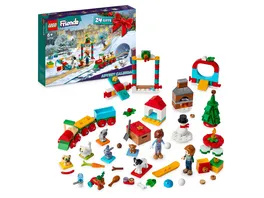 LEGO Friends 41758 Adventskalender 2023 mit Tieren Puppen und Spielzeug