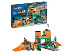 LEGO City 60364 Skaterpark Set Spielzeug fuer Kinder ab 6 Jahren