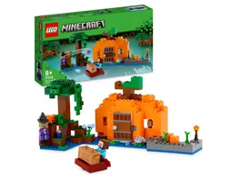 LEGO Minecraft 21248 Die Kuerbisfarm inklusive Haus und Steve Figur