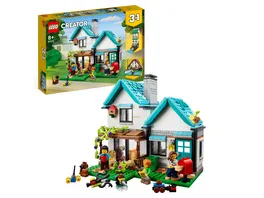 LEGO Creator 3in1 31139 Gemuetliches Haus Konstruktionsspielzeug