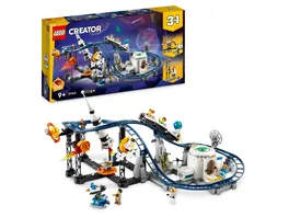 LEGO Creator 3 in 1 31142 Weltraum Achterbahn Kirmes Spielzeug