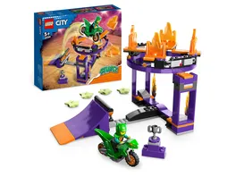 LEGO City Stuntz 60359 Sturzflug Challenge Action Spielzeug fuer Kinder