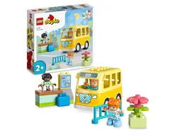 LEGO DUPLO 10988 Die Busfahrt Lernspielzeug mit Spielzeug Bus