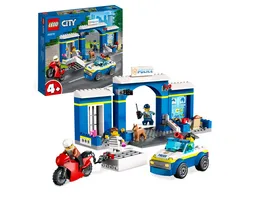 LEGO City 60370 Ausbruch aus der Polizeistation Polizei Spielzeug