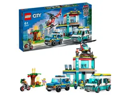 LEGO City 60371 Hauptquartier der Rettungsfahrzeuge Set