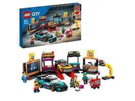 LEGO City 60389 Autowerkstatt Set Spielzeugautos ab 6 Jahren
