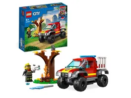 LEGO City 60393 Feuerwehr Pickup Feuerwehrauto Spielzeug