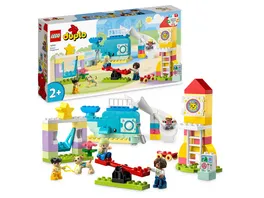 LEGO DUPLO 10991 Traumspielplatz Set mit Wal und Raketengeruest