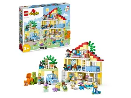 LEGO DUPLO 10994 3 in 1 Familienhaus Puppenhaus Spielzeug