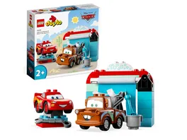 LEGO DUPLO Disney and Pixar s Cars 10996 Lightning McQueen Mater in der Waschanlage