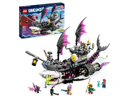 LEGO DREAMZzz 71469 Albtraum Haischiff baue das 2in1 Piraten Spielzeug