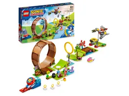 LEGO Sonic the Hedgehog 76994 Sonics Looping Challenge in der Green Hill Zone