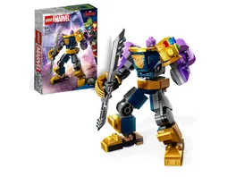 LEGO Marvel 76242 Thanos Mech Set Action Figur mit Infinity Gauntlet