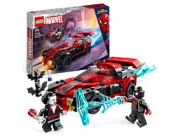 LEGO Marvel 76244 Miles Morales vs Morbius Spider Man Spielzeugauto