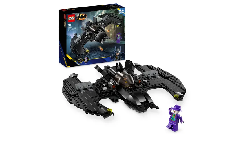 LEGO Dc Batwing: Batman Vs. The Joker 76265 Building Toy Set (357  Pieces),Multicolor