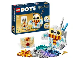 LEGO DOTS 41809 Hedwig Stiftehalter Harry Potter Accessoires fuer Kinder